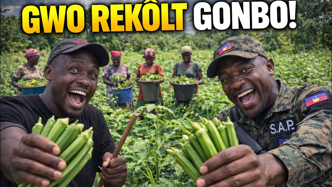 ANMWEYYY🙆‍♂️‼️Gwo sipriz Anpil GONBO nan CAD🇭🇹anndan plantasyon MANYÒK yo gwo kè kontan