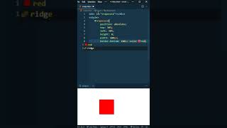 How to Make a Trapezoid Shape Using Html &amp; Css | #shorts #css #viral #youtubeshorts #trending