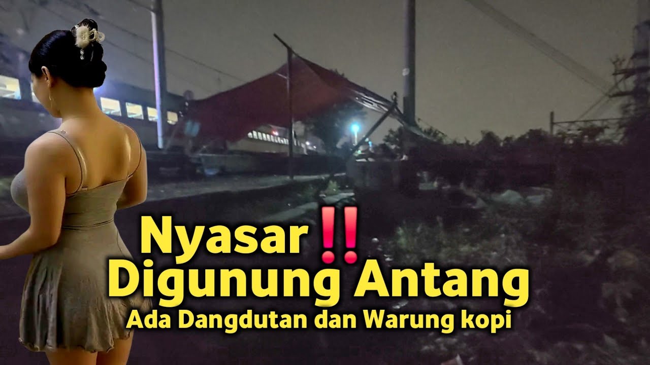 KEHIDUPAN DUNIA MALAM PINGGIR REL GUNUNG ANTANG DAN KEMUNING MEDE‼️ JAKARTA TIMUR