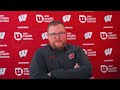 Eric Mateos Media Availability || Wisconsin Football || April 17, 2026