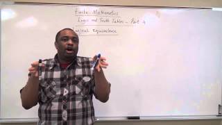 Celebrity Logic and Truth Tables - Part 5: More Concepts and Logical Equivalence Net Worth