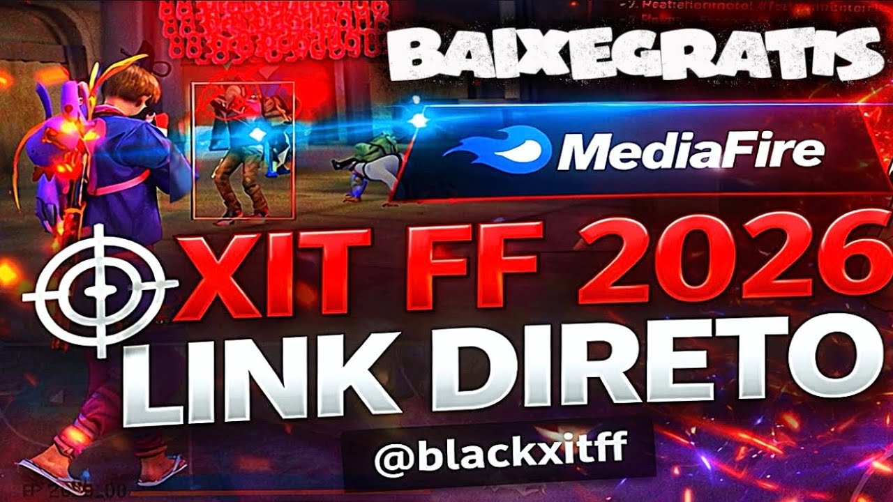 XIT FF 2026 ATUALIZADO ✅ PAINEL ANDROID & IPHONE 100% HS | LINK DIRETO 📂