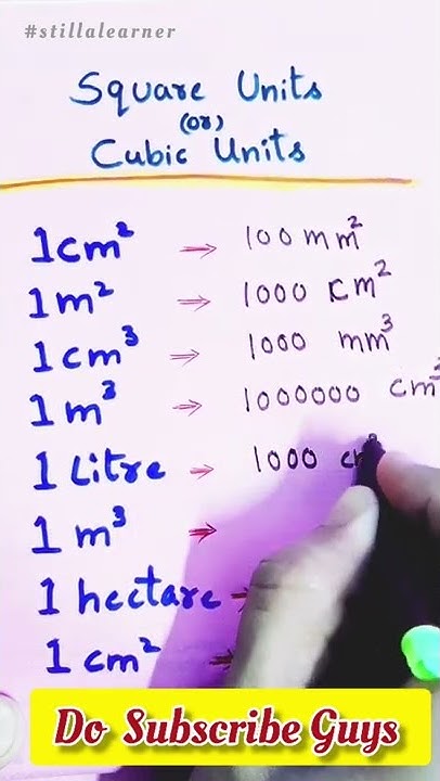 How to Convert Units | Conversion of Units | Made easy | Unit ...