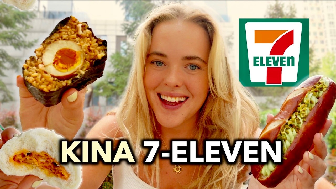 Kina 7-ELEVEN mad I 24 timer🍙