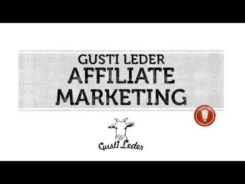 Wie funktioniert Affiliate Marketing? | Einstieg | CPC | Publisher | Advertiser | Gusti Leder
