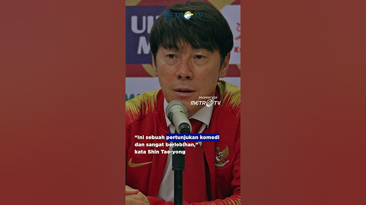 Kecewa dengan Wasit, Shin Tae yong Puji Semangat Garuda Muda #shorts