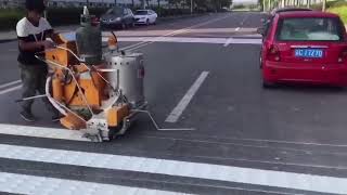 Lxd Profile And Rib Line Selfpropelled Road Marking Machine