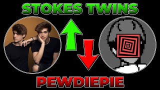 Stokes Twins Passed PewDiePie! @SubscriberWars1