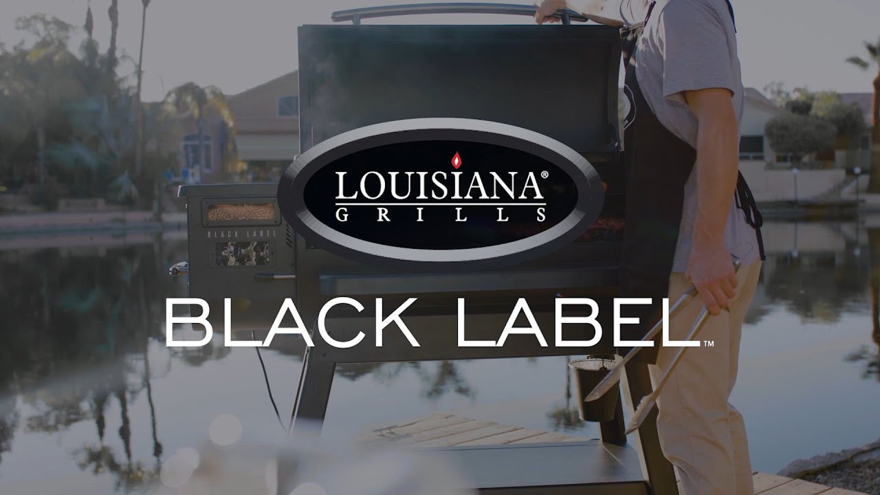 Grill with Precision Black Label Series Louisiana Grills YouTube