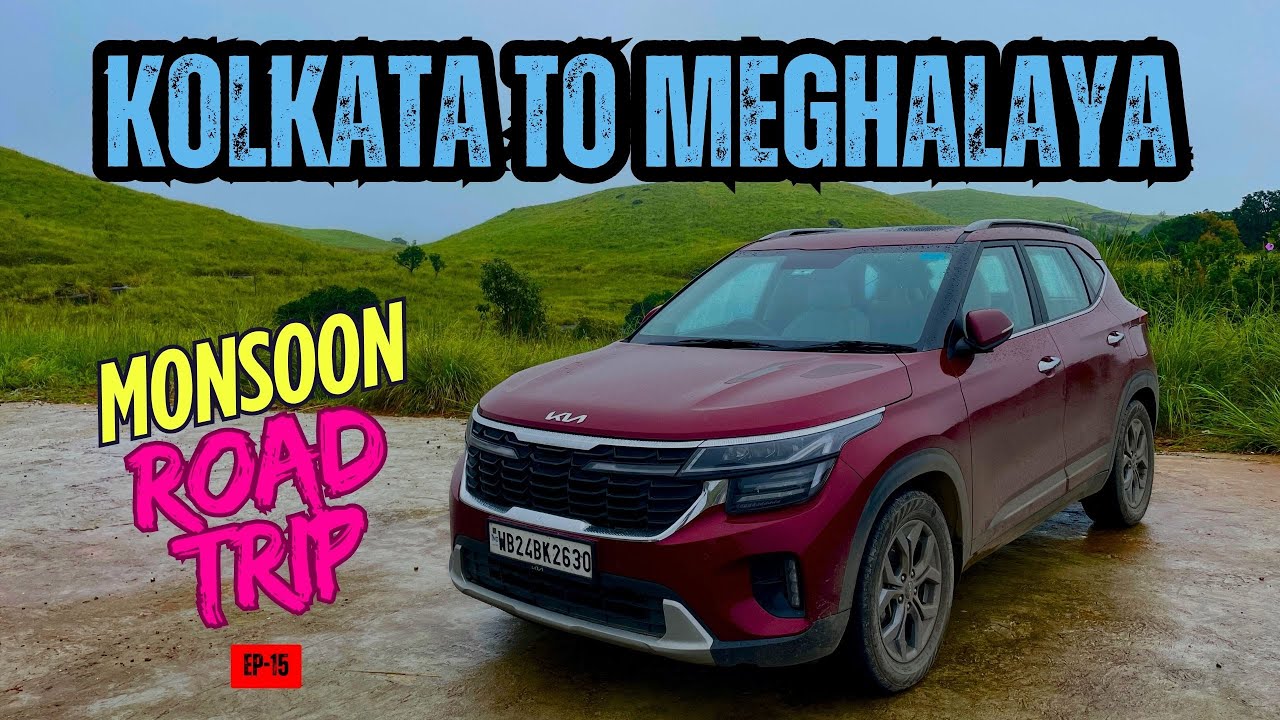 Cherrapunji to Shillong road | Kolkata to Meghalaya monsoon road trip 2025 | Ep-15