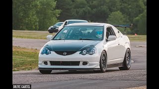 Wife's first time in my RSX at DCTC racetrack