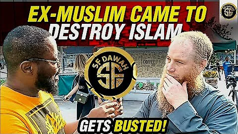 Ex-Muslim Came to Destroy Islam, Gets Busted Yousuf Stratford Speaker's corner