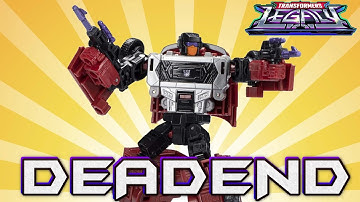 Transformers Legacy Deluxe DEADEND | VIDEO REVIEW