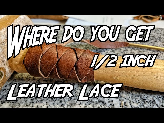 How to Make Round leather Lace Without Using Specific Tool / Deri Sırım  Nasıl Çıkarılır 