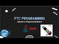 FTC Programming Tutorial (Episode 5: Programming Motors)