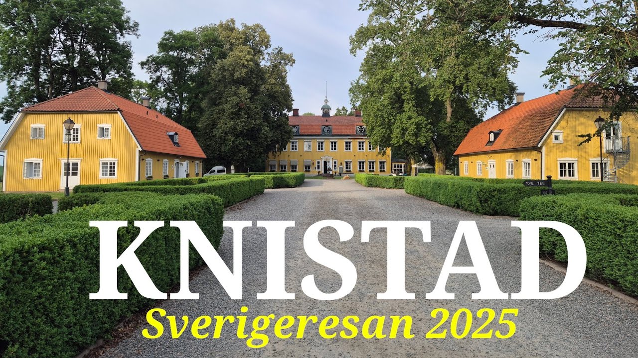 Jag bor och spelar golf på KNISTAD Herrgård | En komplett anläggning! | Svenska Golfbanor 