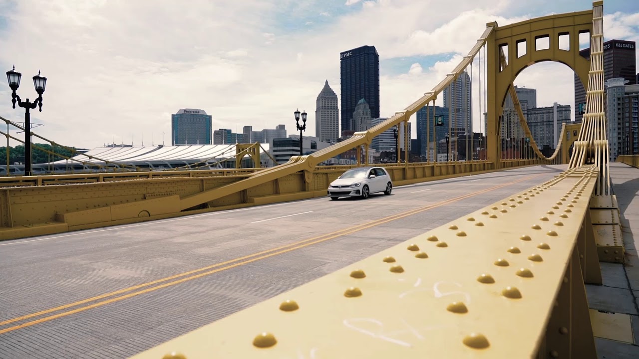 Andy Warhol Bridge - location footage