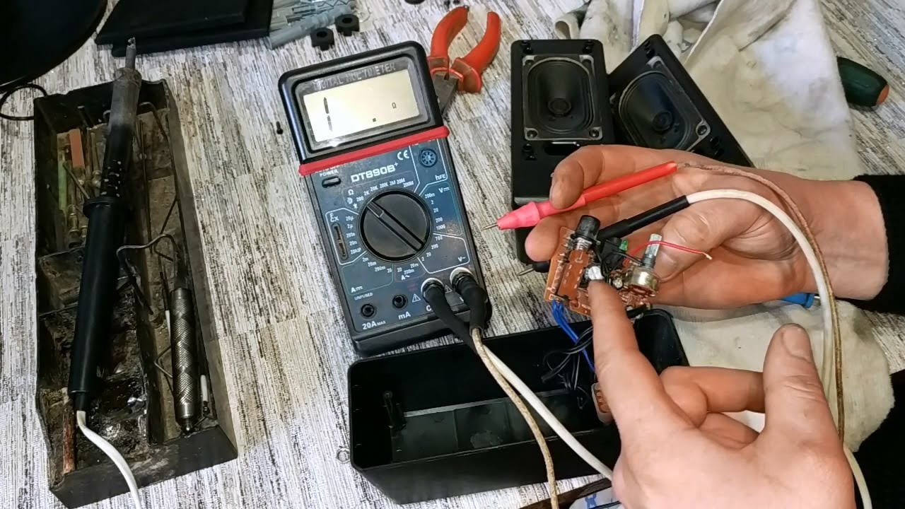 Ремонт автомобильных колонок
