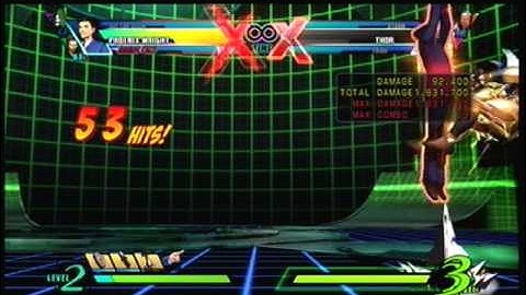 UMVC3 - 5 Bar Brainteaser challenge - xf1 Phoenix Wright