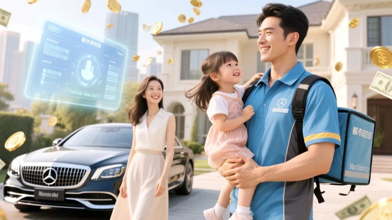 【FULL】Delivery Dad’s System: Become the Richest Man By Raising My Daughter #system #minidrama