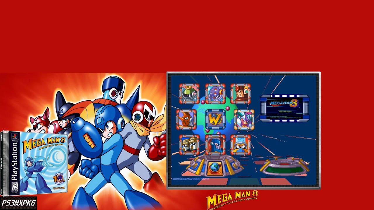 MEGAMAN 8 ESPAÑOL PS3 PKG - YouTube