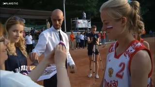 Сборная России по софтболу U22 Чемпионат Европы 2016 Награждение screenshot 1