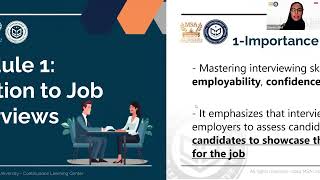 Interviewing Skills | Career Development Series | MSA University - CLC