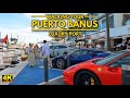 Marbella ,Puerto Banus - Mega Yachts &amp;  Sportscars- Spain,Malaga - August 2022[4K60FPS]