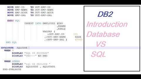 VITechTalks || Mainframes || Batch-5 || DB2 Introduction || How to write Cobol Db2 program