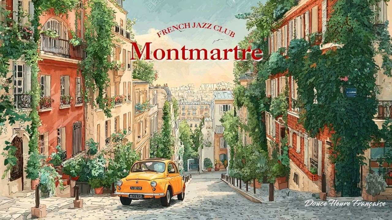 𝐌𝐨𝐧𝐭𝐦𝐚𝐫𝐭𝐫𝐞 🌿 French Instrumental Music — Coffee Playlist | Focus & Relax