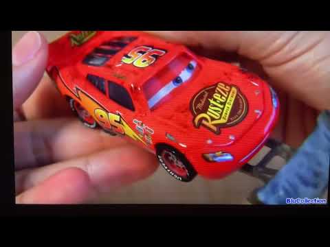 Disney Pixar Cars All 5 Lightning McQueens By Blucollection