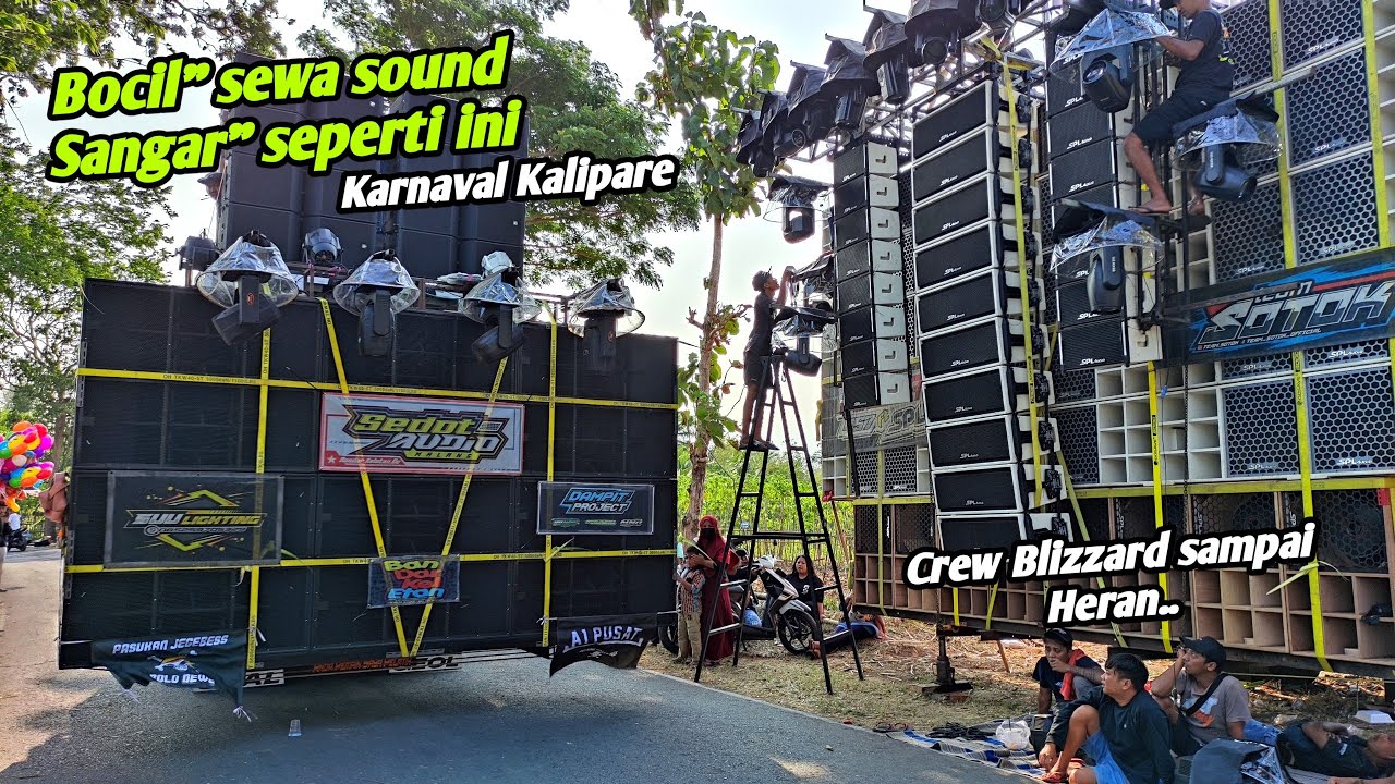 Gak heran karnaval nya ugal ugalan,,Bocil