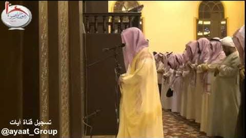 عشاء السبت 4-11-1435هـ للشيخ ناصر القطامي من سورة الحج
