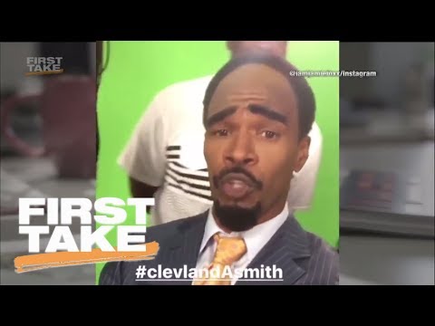 Stephen A. Smith reacts to Jamie Foxx's impersonation of twin brother | First Take | ESPN