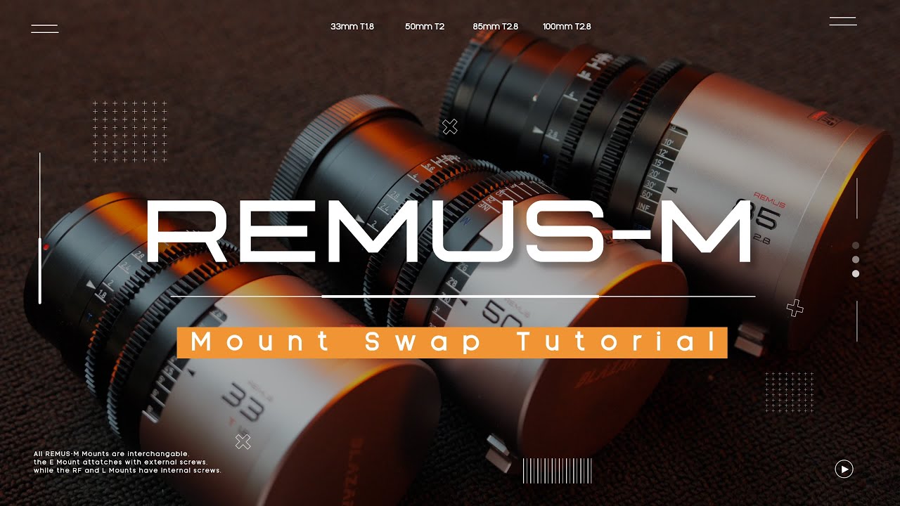 Blazar REMUS-M 1.5X Tutorial: How to Change E, RF, and L Lens
