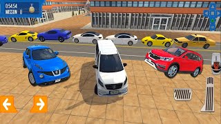 MiniVan City Driver: Roof Parking Challenge – Xtreme Cab Driving Simulator - Android Gameplay #3 screenshot 4
