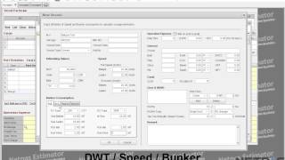 Netpas Estimator create New Vessel.