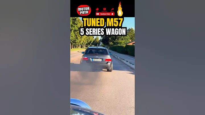 IS THIS THE BEST FAMILY CAR?😍#e61 #530d #5series #m57 #pull #acceleration #wagon #familycar #shorts