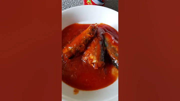 #asmr #satisfying #viral #shorts sardines with tomatoe sauce