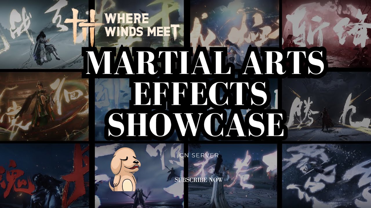 Martial Arts Selection Where Winds Meet