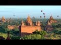 Burma, Myanmar. Bagan city of over 2200 Buddhist temples and pagodas