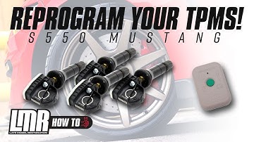 How To Reprogram The TPMS On Your S550 Mustang (15-22)