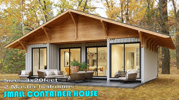 cozy container house  | tiny container house  | small container house