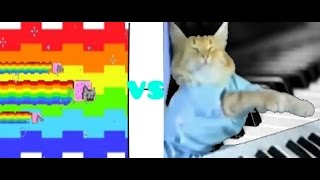 Nyan Cat vs. Keyboard Cat  Which Is Better?