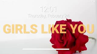 The Attire - Girls Like You (Lyric Video)