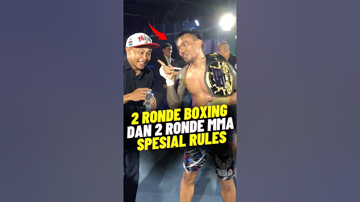 Roy Tua vs Adrian Matheis Spesial Rules!