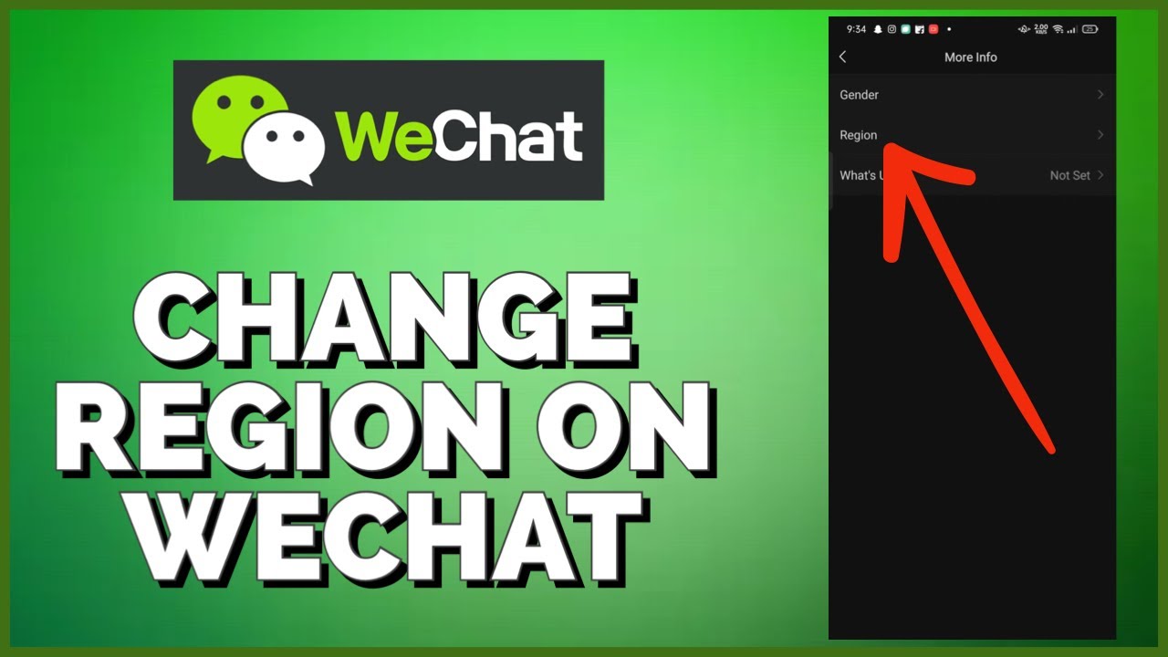 How To Change Region/Location On WeChat 2024? - YouTube