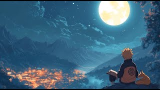 🌙 Lofi Chill – Naruto reading under the Moon | Relaxing Night Ambience for Study & Relax 🍃 screenshot 2