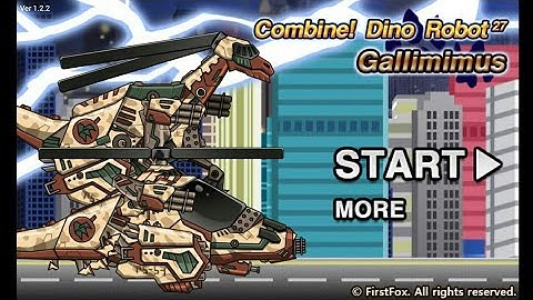Gallimimus - Combine! Dino Robot