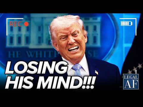 Thumbnail for Trump LOSES HIS MIND as CALLS for 25th Amendment ESCALATE